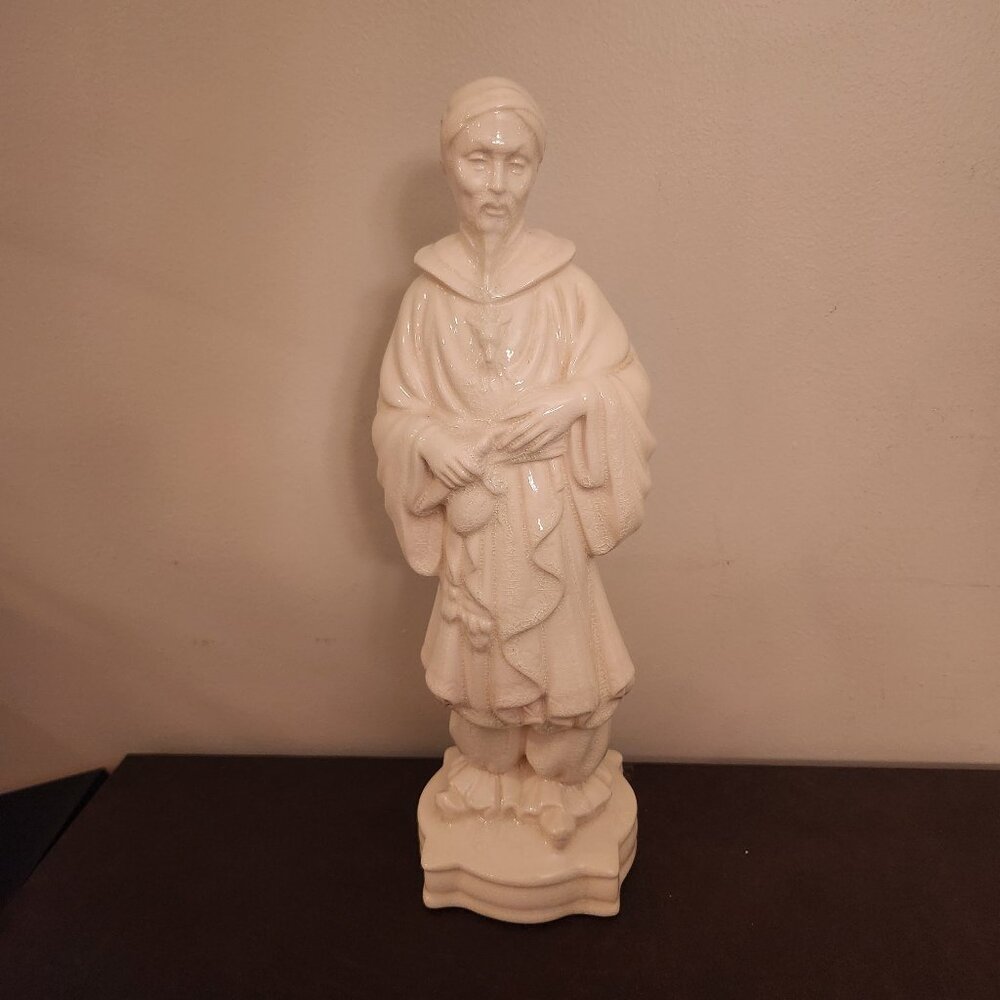 vintage Holland Mold Chinese Emperor statue
